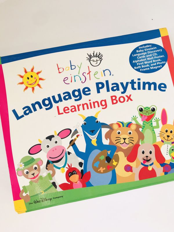 Baby Einstein Language Playtime Learning Box for Sale in San Carlos, CA