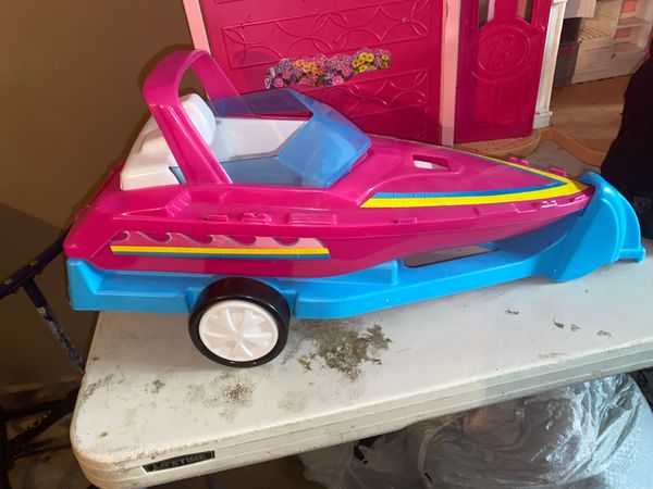 barbie rc boat