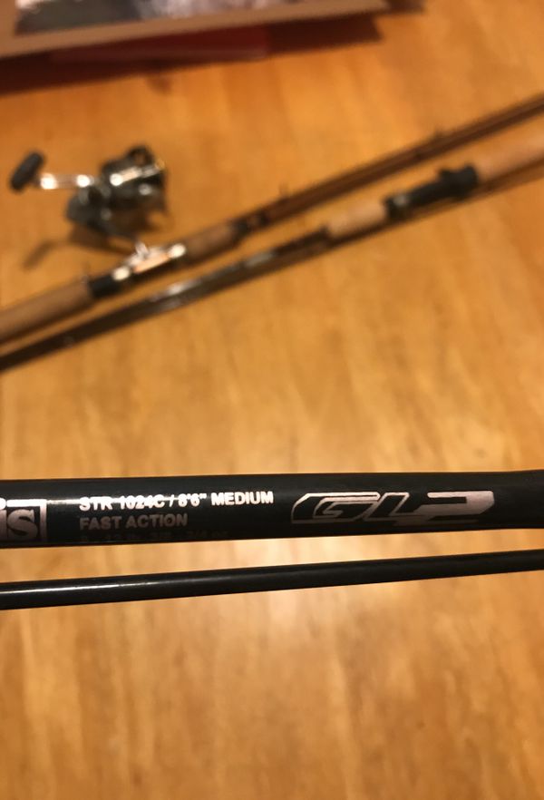 g loomis spinning rod combo