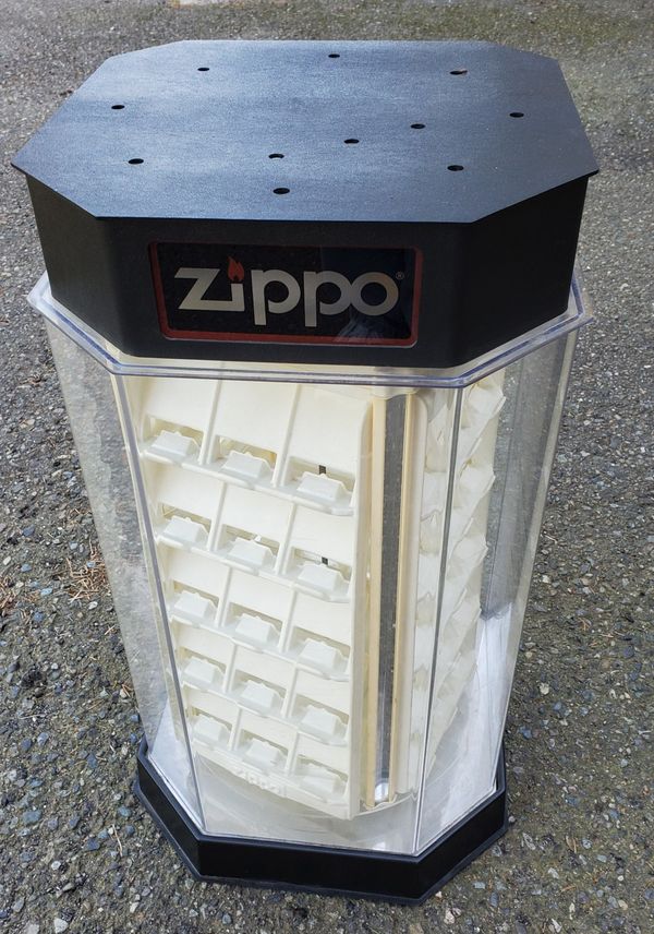 Zippo lighter revolving display case for Sale in WA OfferUp