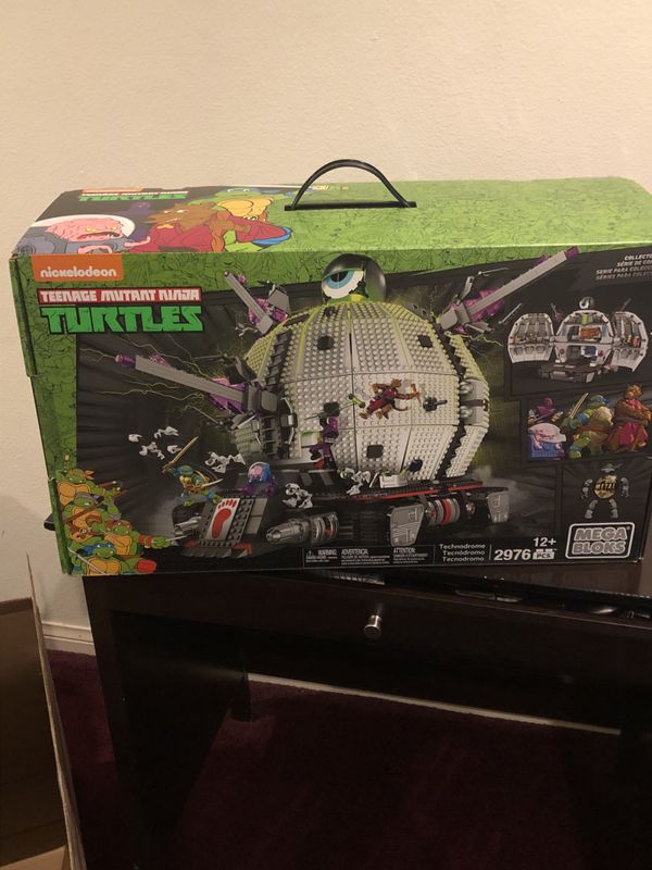 mega bloks teenage mutant ninja turtles tmnt exclusive technodrome set 31501