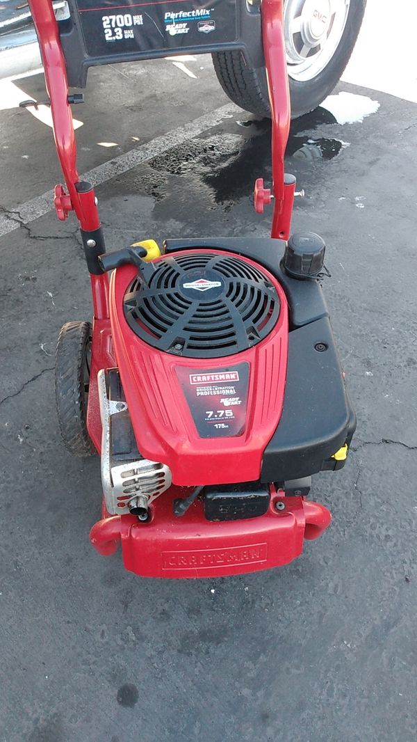 Grapevine on a craftsman powered by Briggs & Stratton professional
