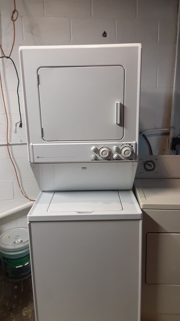 Stackable washer and dryer Maytag heavy extra Duty for Sale in Indianapolis, IN OfferUp