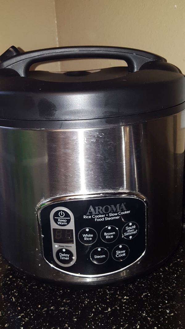 Aroma rice cooker slow cooker food steamer for Sale in Upland, CA - OfferUp