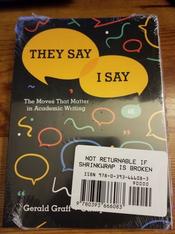 “They Say, I Say” 4th Edition – Mastering the Art of Academic Argument