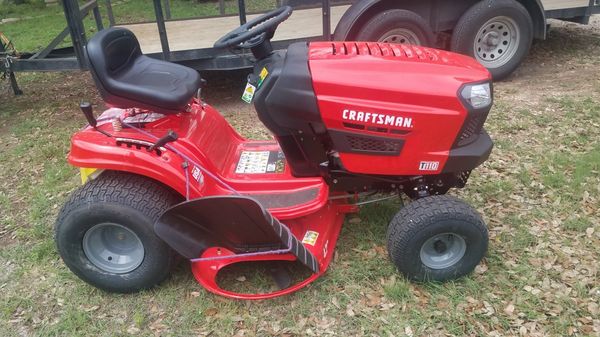 Craftsman T110 Riding Lawn Mower