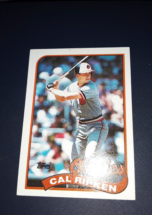 TOPPS 1989 250 CAL RIPKEN JR. ERROR BASEBALL CARD for Sale in San