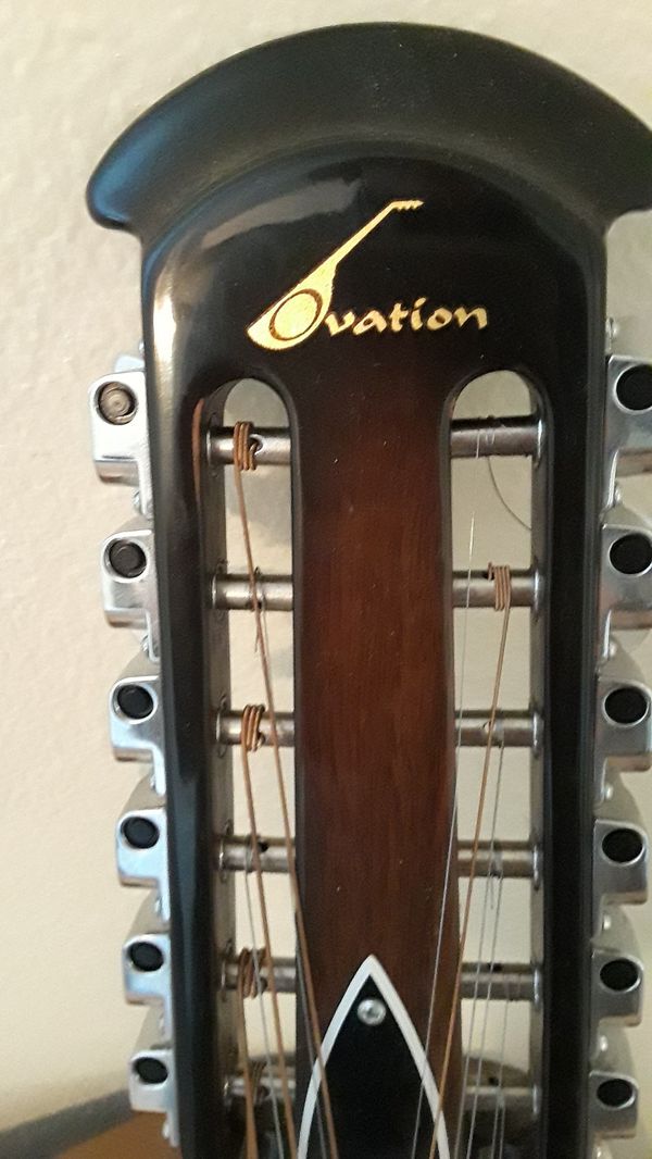 ovation guitar labels years