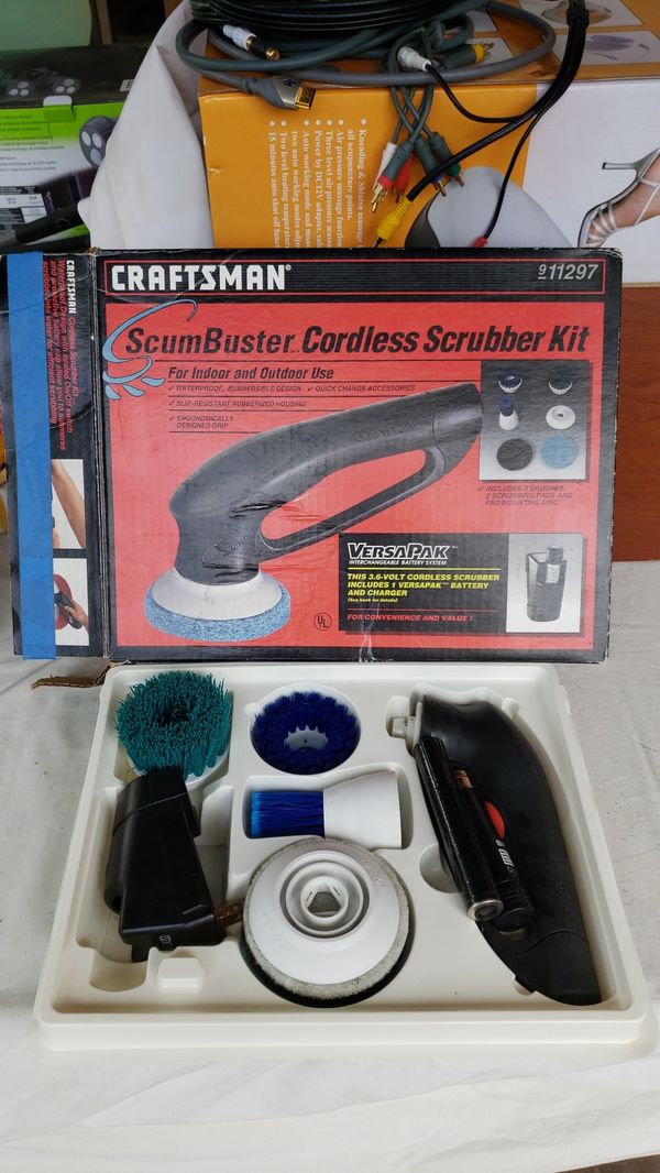 Craftsman cordless Scrubber Kit Scumbuster for Sale in La Quinta, CA