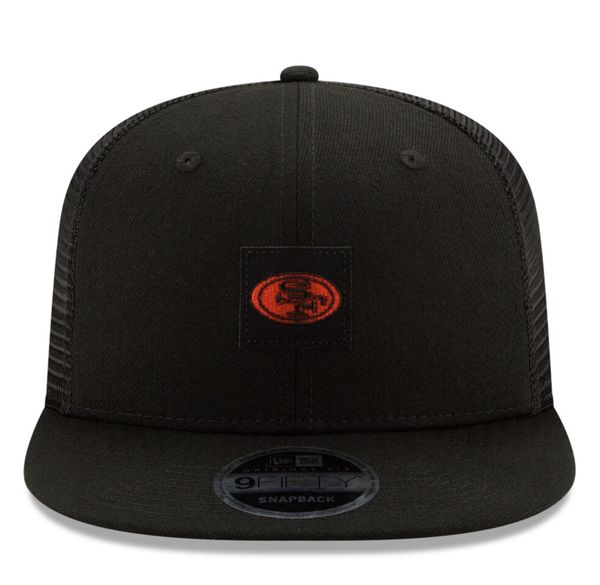 black 49ers snapback