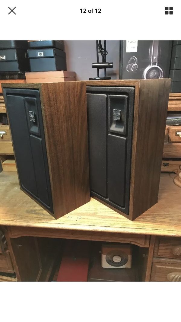 Vintage Zenith Allegro Model 1000 Large Bookshelf Speakers *Superb* for