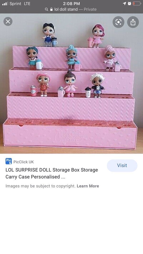 Lol doll stand for Sale in San Diego, CA - OfferUp