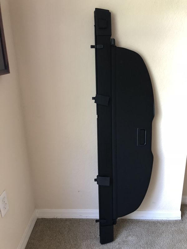 20112017 Porsche Cayenne Retractable Cargo Cover Black trunk security