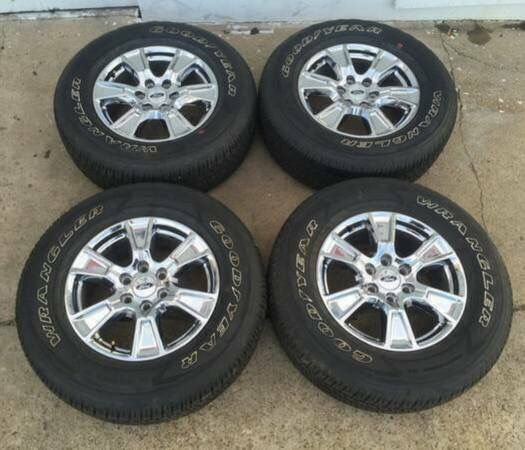 LikeNEW Ford F-150 RIMS / TIRES 6 Lug WHEELS Factory Original OEM ...