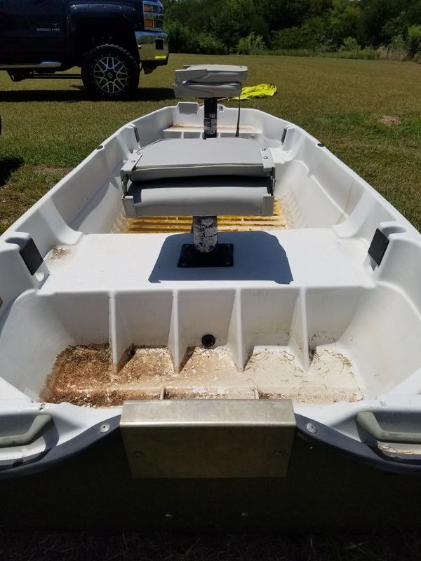 Fiberglass Jon boat for Sale in Ennis, TX OfferUp