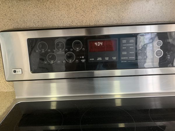 LG Digital Touch screen stove,oven, and microwave! for Sale in ...