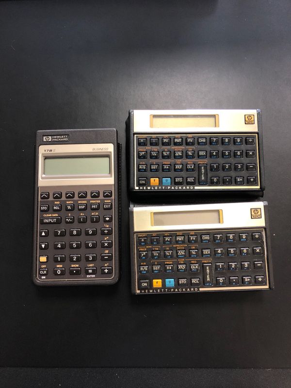 Vintage HP Calculators w/ Covers for Sale in Los Angeles, CA - OfferUp