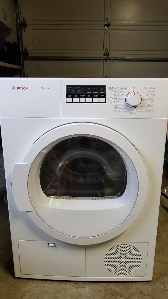 Bosch Ascenta Ventless Dryer for Sale in Redwood City, CA OfferUp