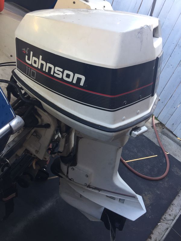 Johnson / Evinrude 110 HP outboard boat motor Runs Great for Sale in ...