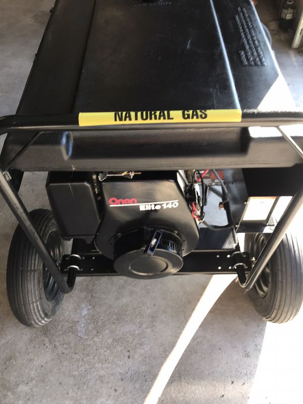 Cummins Onan Pro 6000 watt Generator Dual Fuel Natural Gas or Gasoline
