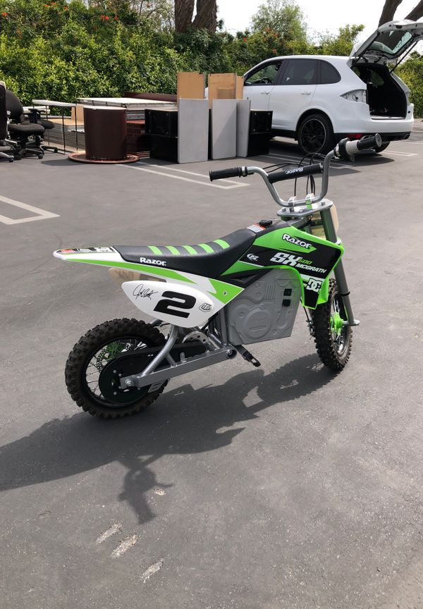 Razor Sx500 Dirt Rocket Mcgrath Electric Motocross Bike For Sale In