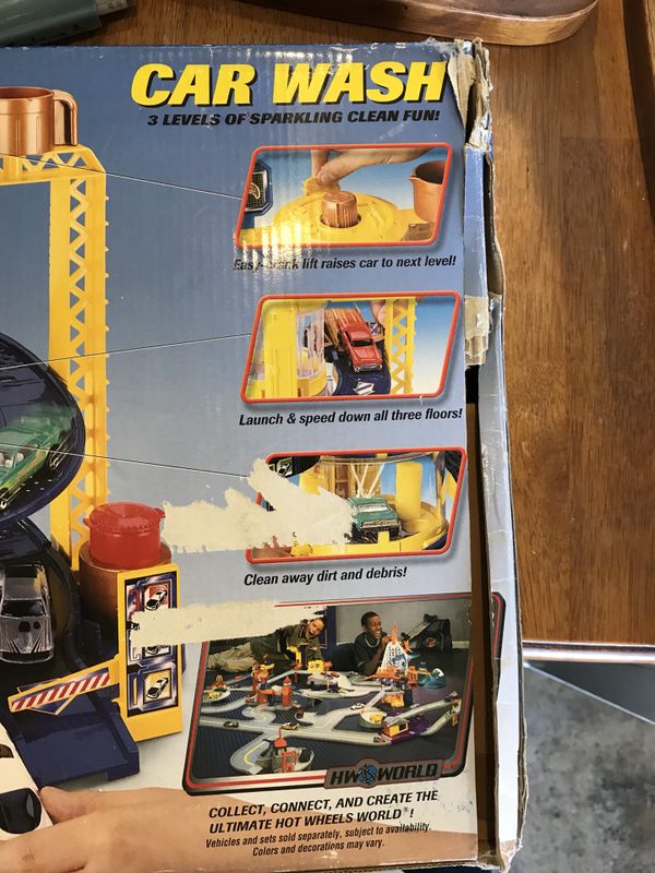 vintage hot wheels car wash