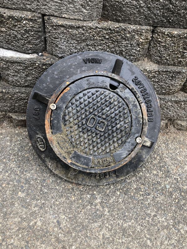 Iron cast Sewer lid cover for Sale in University Place, WA - OfferUp