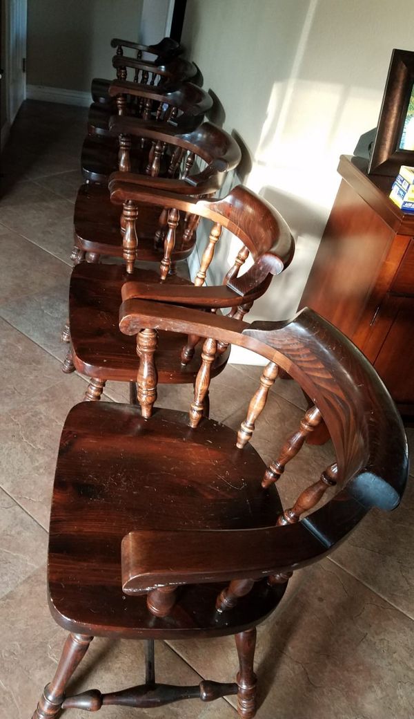 Ethan Allen Antiques Pine Captains chairs for Sale in Downey, CA OfferUp