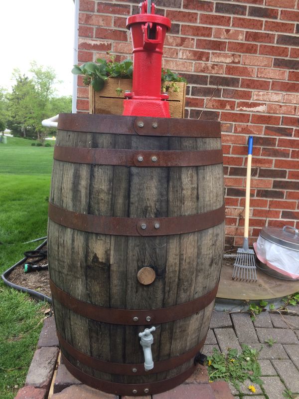 Whiskey Rain Barrel 53 gallon for Sale in Marengo, IL OfferUp