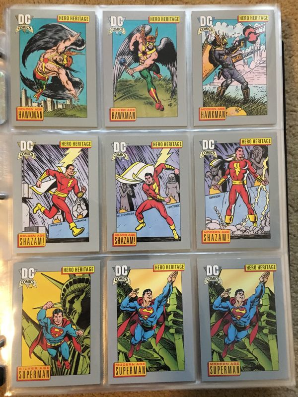 1991-dc-comics-trading-cards-complete-base-set-1-180-nm-m-impel