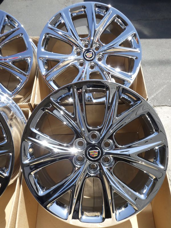 New 20&quot; oem Cadillac XT5 SRX factory wheels 20 inch chrome rims for