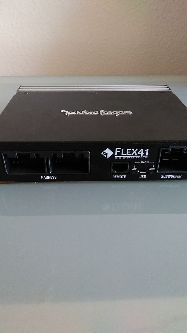 Rockford Fosgate Flex 41 Ecopunch Car Amp for Sale in Phoenix, AZ OfferUp