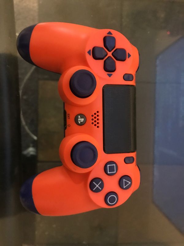 Orange PS4 Controller for Sale in Los Angeles, CA - OfferUp