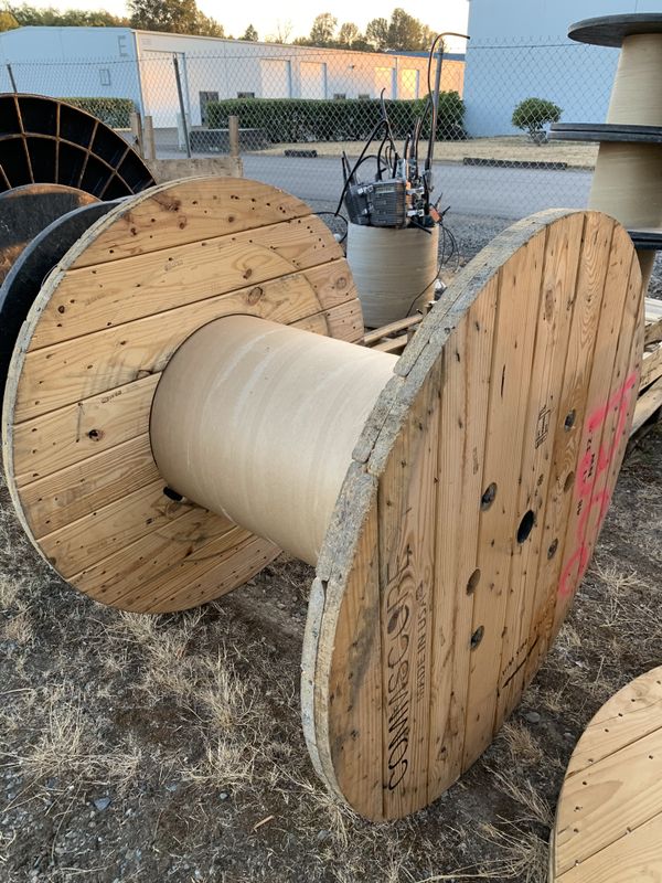 Barnyard finds Wooden wire spools for sale various sizes and prices for