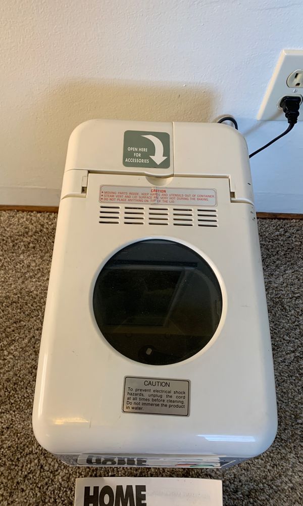 Zojirushi BBCCS15A Bread Maker Machine White W/ Instructions