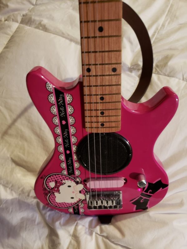 Electric Guitar Hello Kitty Guitarra Electrica Hello Kitty for Sale