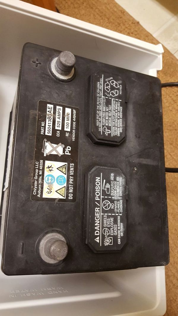 Battery For Jeep Chrysler Sebring Caliber Mopar For Sale In Houston, TX ...