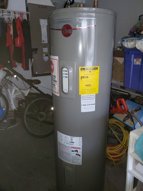 Rheem performance plus water heater for Sale in BVL, FL OfferUp