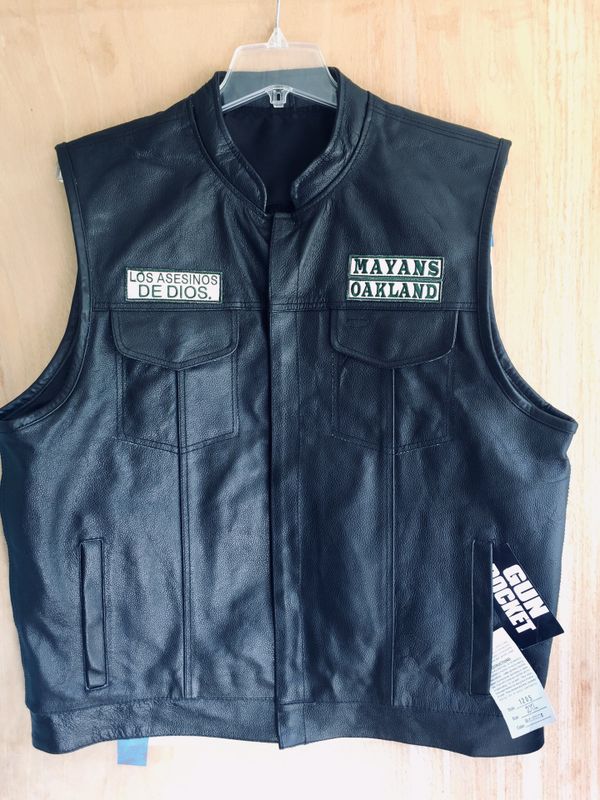 MAYANS MC LEATHER VEST for Sale in Whittier, CA - OfferUp