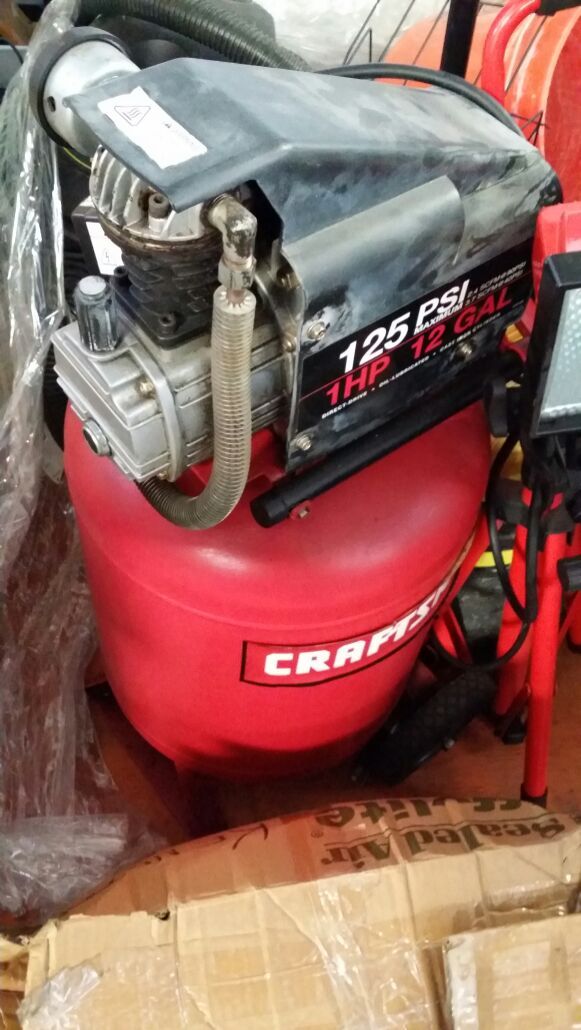 Craftsman 125 psi 1hp 12 gallon air compressor tank for Sale in Santa