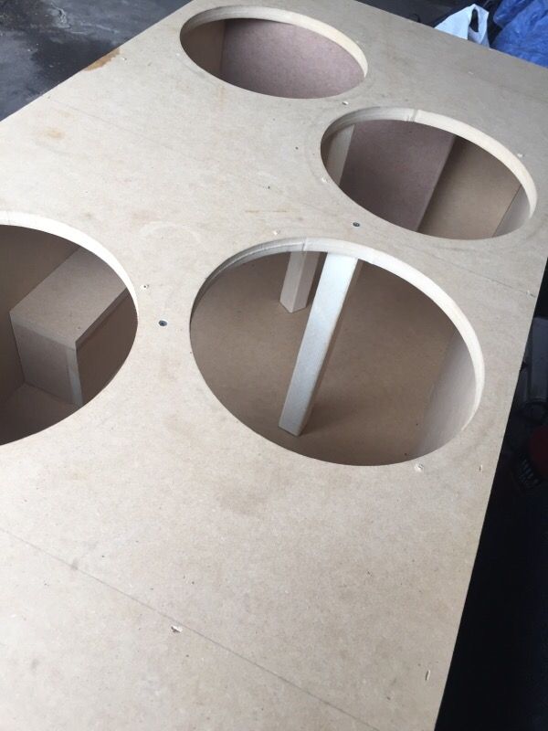 Custom 4 12" Sub Box PORTED for Sale in Chicago, IL OfferUp