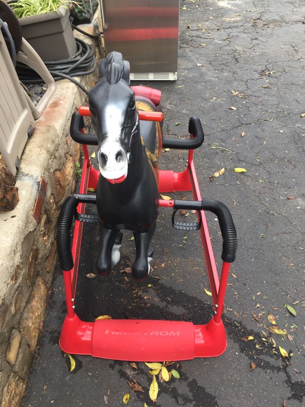 large bouncy horse