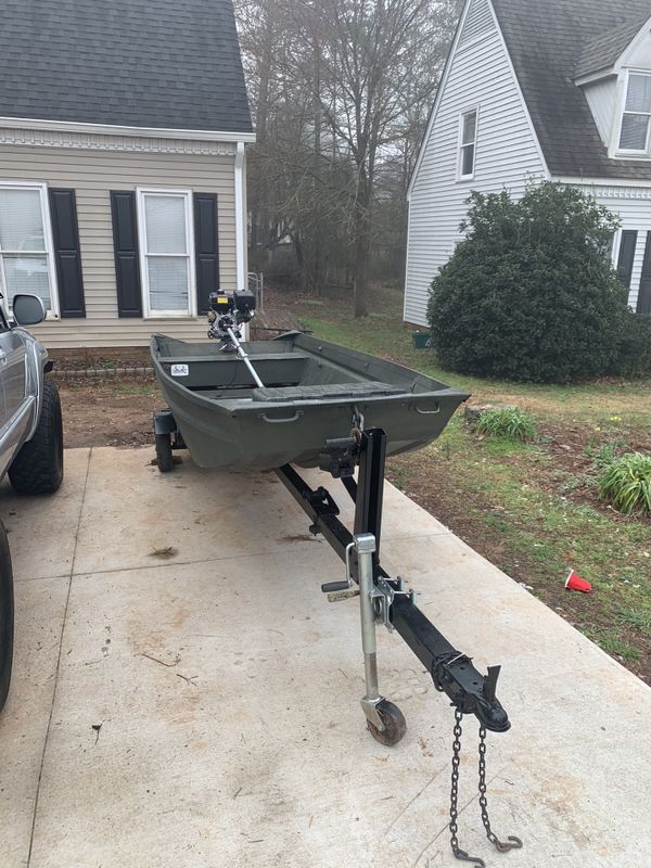Mud motor jon boat for Sale in Central, SC OfferUp