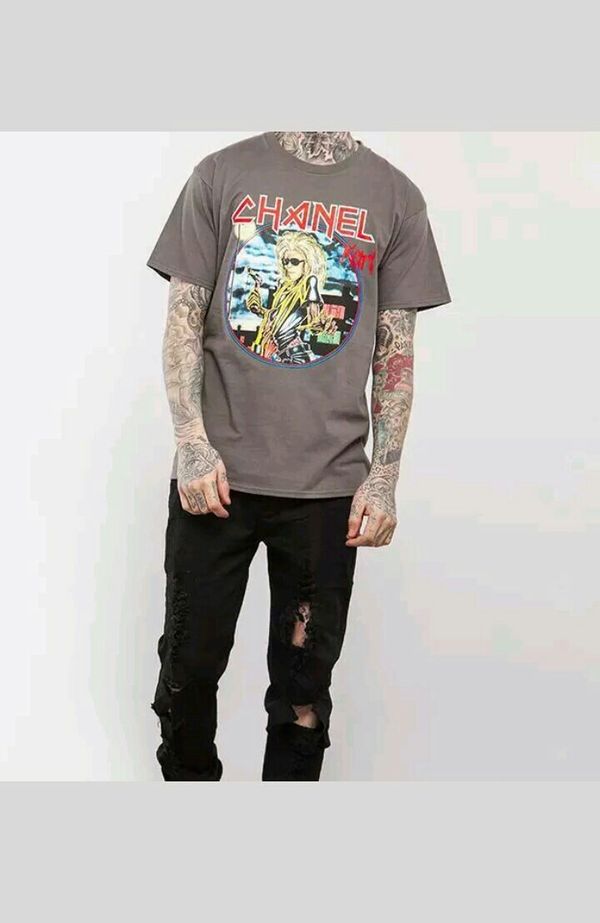 iron maiden karl lagerfeld shirt