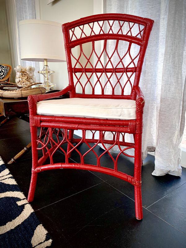 Pottery Barn Rattan Dining Chair for Sale in Vero Beach, FL - OfferUp