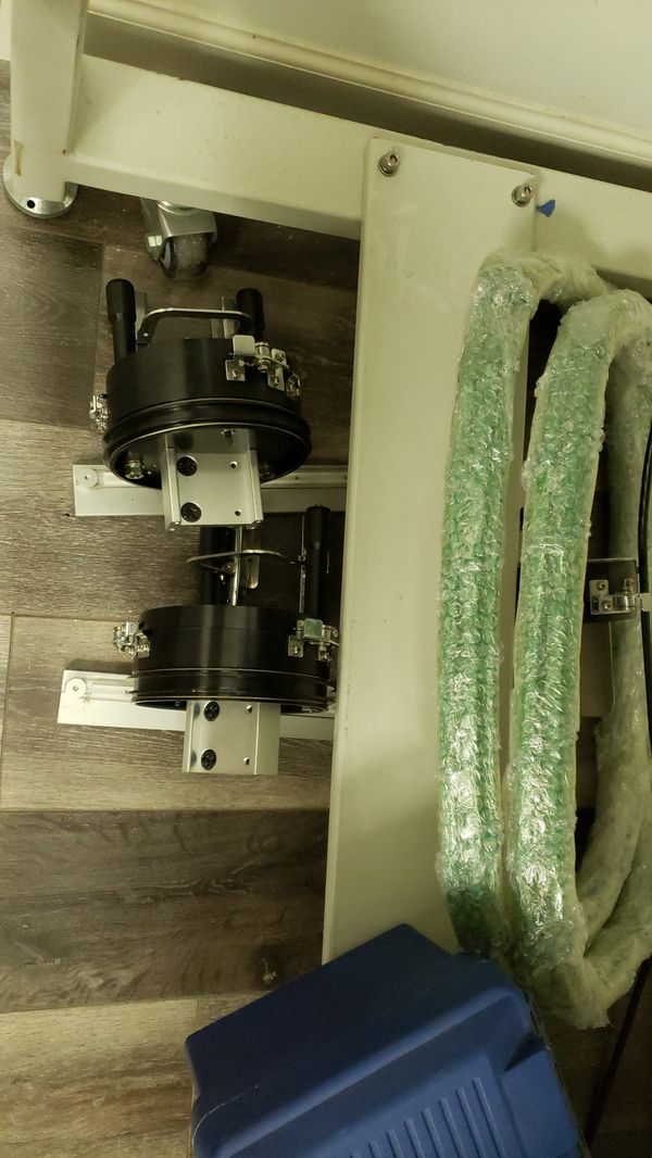 Ricoma 2 heads embroidery machine new 15 needles heat press for sale in