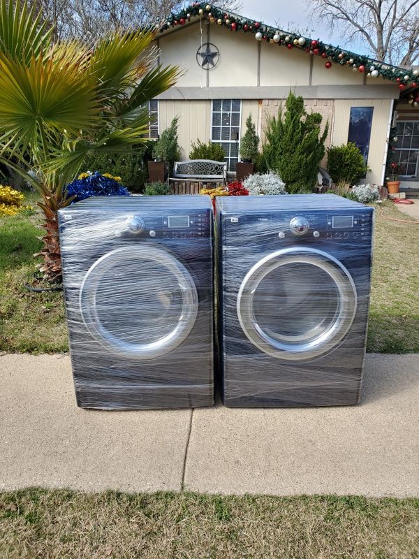 SUPER PRETTY BLUE LG WASHER AND DRYER SET for Sale in Arlington, TX