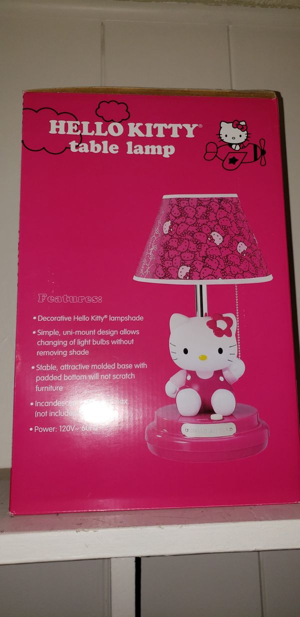 Brand New Hello Kitty Table Lamp For Sale In Honolulu Hi Offerup