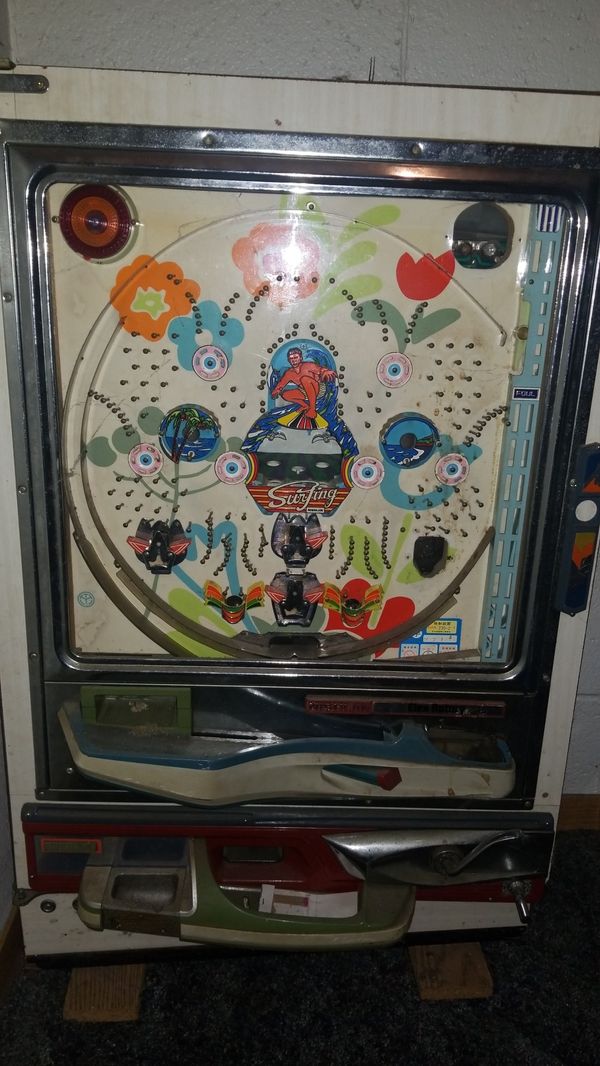 Old vintage Chinese Nishijin Pachinko pinball machine for Sale in Maple ...