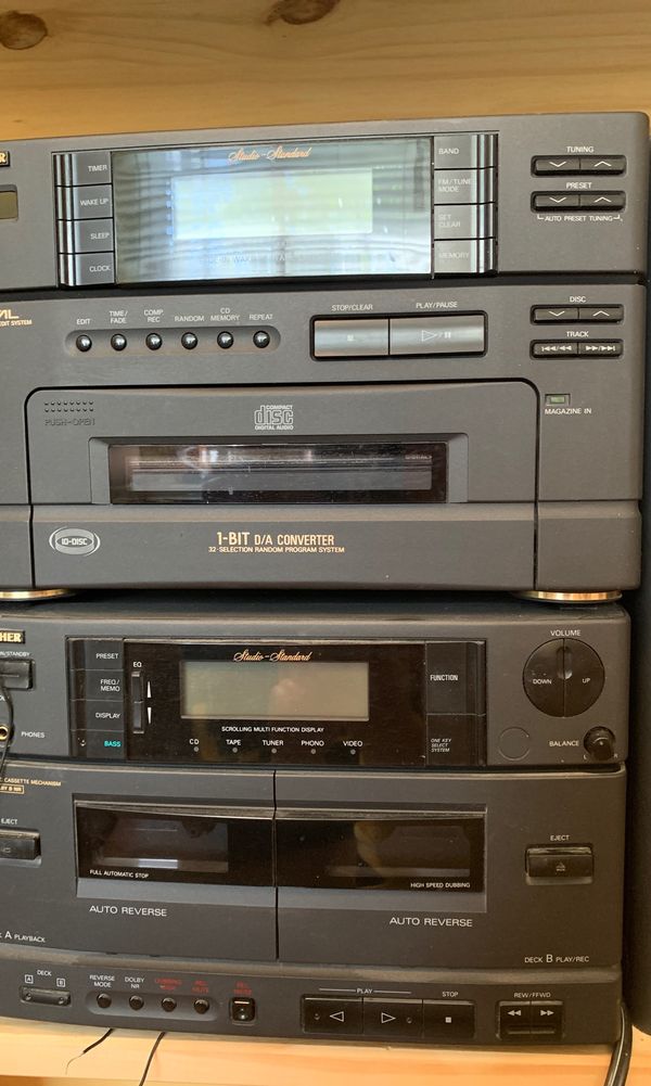 Fisher stereo CD player radio cassette player radio combo for Sale in Miami, FL OfferUp